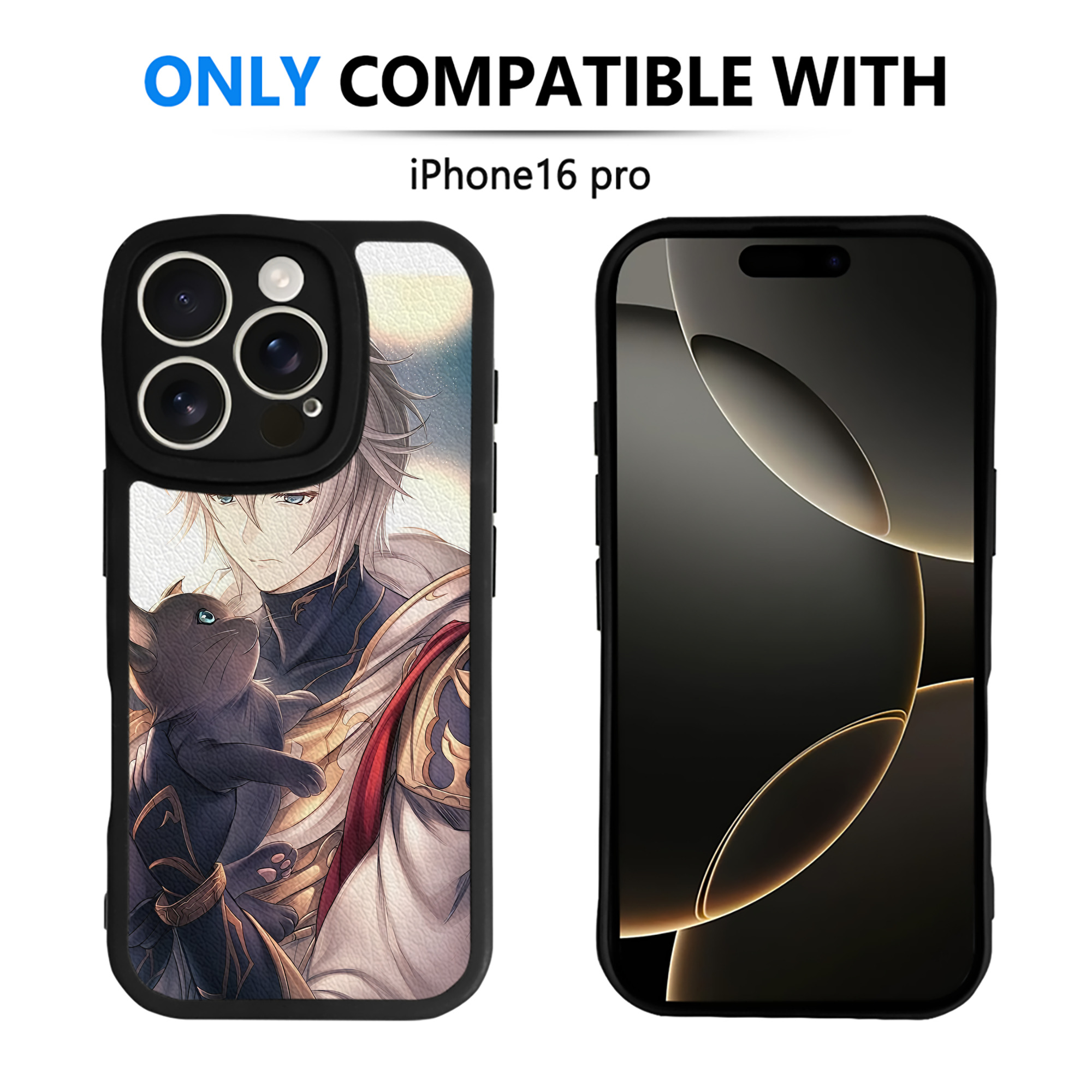 （画像用） 刀剣乱舞 Touken Ranbu 【iPhone 16シリーズ対応】シリコンスマホケース（レザー調） 材質：シリコン